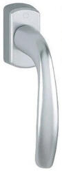 WindowMAG Maner fereastra Hoppe New York, Secustik, material aluminiu, culoare argintiu, patrat reglabil 32-42 mm