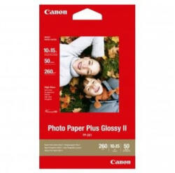 Canon PP-201 fényes eredeti fotópapír (10x15cm, 50 lap, 265g, 2311B003) (2311B003)