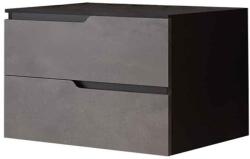 Fluminia Mobilier cu blat pentru lavoar Fluminia, Bari, 80 cm, urban grey (BARI82-T-NM-UG-L)
