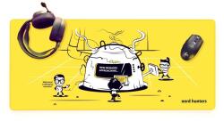 nerd hunters Gaming Mouse Pad - Parancsközpont (NH_538)