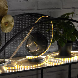 Delux LED-szalag (fénycsík) 60 LED IP65 meleg fehér 14, 4 W/fm, 960 lm/m, 2700 K (DEL1232)