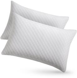 Juskys Set 2 perne lavabile cu spumă de memorie, 40x60 cm, OEKO-TEX (26953)