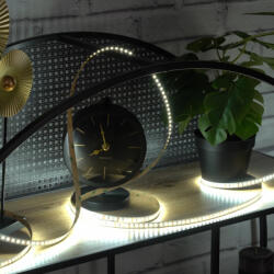 Delux LED-szalag (fénycsík) 120 LED, 12 W/fm, 4000 K, 1200 lm/m, hideg fehér, 12 V DC (DEL1575)
