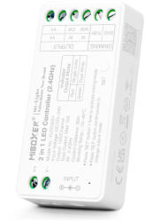 FUTLIGHT LED szalaghoz vezérlő 2 in 1 max. 12A 12-24V DC RF (2, 4GHz) 30m FUT035S+ MiBOXER, (FUT035S+)