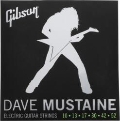 Gibson SEG-DM10 Dave Mustaine Electric Guitar String Set 10-52 Signature (GI-SEG-DM10)