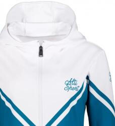 Altisport Női funkcionális pulóver a zip prémiumon ALTISPORT VOJ/ALW101MI02 KEROZIN/FEHÉR méret: XS
