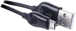  USB-A - MicroUSB kábel 1m fekete NON-KIE-USBA-MICROB (NON-KIE-USBA-MICROB)