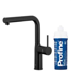 Armatura Duero Pure Move baterie de bucatarie cu filtru pe picior negru 6623-423-81 (662342381)