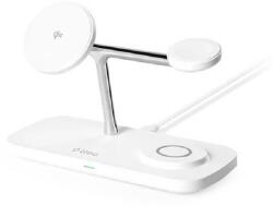 Ttec Încărcător auto ttec - AirCharger Trio Pro, 15W, Qi2/MagSafe, alb (8694470827216)