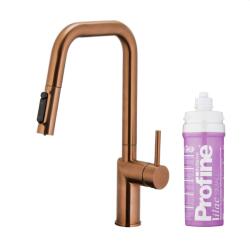Armatura Duero Pure Style baterie de bucatarie cu filtru pe picior cupru 6623-315-34 (662331534)