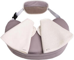 Matea Protector pentru pernă de alăptare Matea - Cu design adaptiv, bumbac organic (mama100002)
