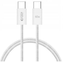 Tech-Protect USB 2.0 Type C Összekötő Fehér 1m 129689 (129689)