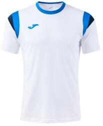 Joma Tricou pentru bărbați Joma Terra Short Sleeve T-Shirt White/Royal Blue XL