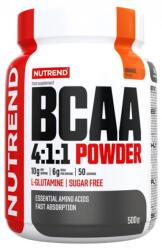 Nutrend BCAA 4: 1: 1 Powder, portocală, 500 g, Nutrend