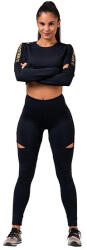 Nebbia Top pentru femei Hey Bunny Crop Top 821 black M