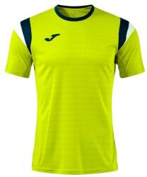 Joma Tricou pentru bărbați Joma Terra Short Sleeve T-Shirt Lime/Dark Navy XL