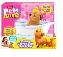ZURU Pets Alive - Mama capibara cu pui surpriză (9574)