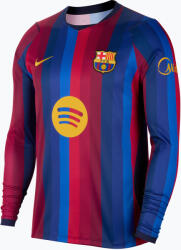Nike Férfi foci longsleeve Nike FC Barcelona Dri-Fit Stadium Home LS deep garnet/blue void/mineral yellow