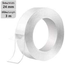 M&G Bandă adezivă cu două fețe, gel Nano Magic M&G 24 mm x 3 m