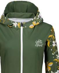 Altisport Női pulóver a zip prémiumon ALTISPORT VOJ/ALW063MI02 KHAKI méret: S