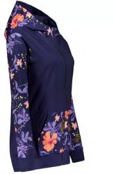 Altisport Női pulóver a zip prémiumon ALTISPORT VOJ/ALW063MI02 SÖTÉT LILA méret: XXXL