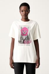 Pinko tricou pentru femei din bumbac 9BY2-TSDZGG_08X (107293.A3HO)