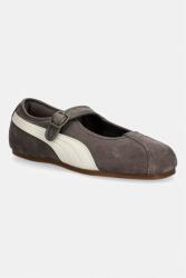 PUMA balerini din piele întoarsă Tacklette 9BY2-OBDYMM_88X (408550)