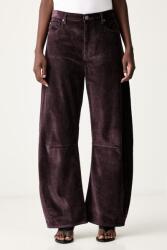 Pinko pantaloni pentru femei din catifea reiată 9BY2-SJDZMJ_93X (107196.A3HF)