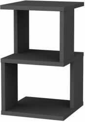  Hanah Home Nightstand Anthracite Carter - Anthracite (8683743120185)