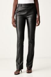 Pinko pantaloni evazați flare pentru femei din imitație de piele 9BY2-SPDZKN_99X (107127.A3EQ)