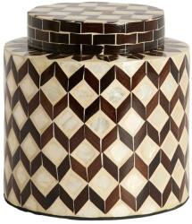 Light & Living Light & Living cutie pentru depozitare din lemn de bambus 16 x 16 cm 99KK-OPUZTB_88X (5783743)