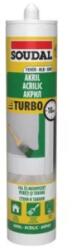 Soudal Akril Turbo gyorskötésú festhető tömítő fehér 280 ml 153455 (153455)