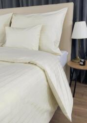Czinger HOME Elegance pezsgő damaszt szatén ágyneműhuzat garnitúra - 80% pamut / 20% poliészter - Elegáns megjelenés, könnyű kezelhetőség 5 db/csomag / 2 részes: Félpárna+Paplan