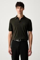 Giorgio Armani polo tricotat pentru bărbați din bumbac 9BYH-POM02A_78A (8NZF5D.ZM3JZ)