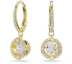 Swarovski cercei pentru femei placati cu aur zirconiu cubic UNA 9BY2-AKDZ80_10Y (5758095)