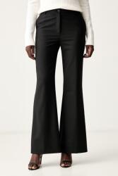 Pinko pantaloni wide leg pentru femei cu lână 9BY2-SPDZKH_99X (107214.A3G3)