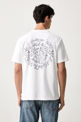 Scotch & Soda férfi pamut póló - fehér L