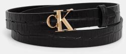 Calvin Klein női bőr öv - fekete 75 - answear - 20 590 Ft