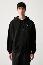 PUMA kapucnis melegítőfelső férfi pamuttal Essentials Elevated - fekete XXL