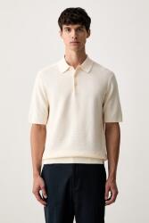 Scotch & Soda férfi pamut póló - bézs L - answear - 39 990 Ft