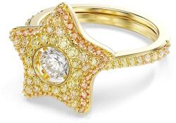 Swarovski női aranyozott gyűrű köbös cirkóniummal SUBLIMA - arany 55-60