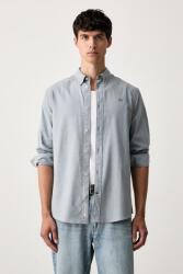 Scotch & Soda férfi ing pamut elasztánnal - kék S