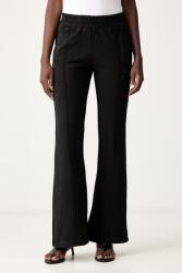 Pinko pantaloni evazați bell-bottom pentru femei din bumbac 9BY2-SPDZKR_99X (105724.A3II)