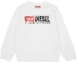 Diesel gyerek pamut melegítőfelső SLOMIX SWEAT-SHIRT - fehér 132