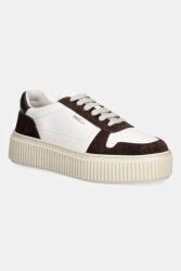 Furla Sky Lace-Up sportcipő női bőr - barna Női 38