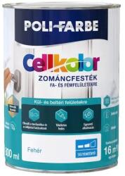 POLI-FARBE Cellkolor selyemfényű zománc 0, 8 l sötétzöld