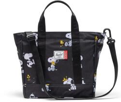 Herschel női vászontáska Peanuts® Heritage - fekete Univerzális méret
