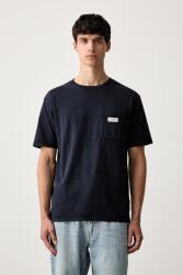 Scotch & Soda férfi pamut póló - sötétkék M - answear - 20 990 Ft