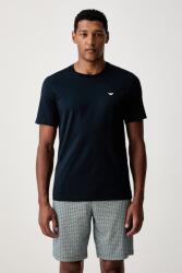 Emporio Armani Underwear pizsama férfi pamut - sötétkék XXL - answear - 42 990 Ft