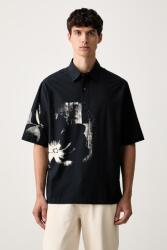 Giorgio Armani férfi pamut ing - sötétkék M - answear - 43 990 Ft